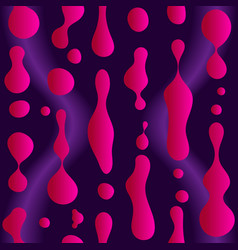 Orange and blue lava lamp background pattern Vector Image
