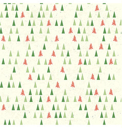 Christmas tree silhouette Royalty Free Vector Image