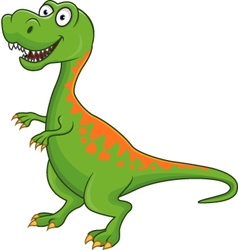 Laughing dinosaur Royalty Free Vector Image - VectorStock