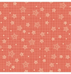 Seamless stars pattern Royalty Free Vector Image