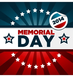 Memorial day Royalty Free Vector Image - VectorStock
