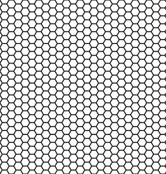 Mesh honeycomb lace pattern Royalty Free Vector Image