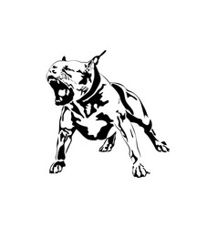 Staffordshire Bull Silhouette Vector Images (67)