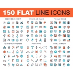 Line web icons Royalty Free Vector Image - VectorStock
