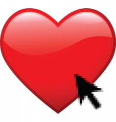 Valentines heart Royalty Free Vector Image - VectorStock