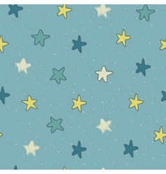 Seamless pattern with stars Royalty Free Vector Image