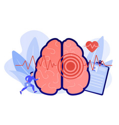 Stroke concept Royalty Free Vector Image - VectorStock