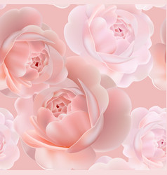 Abstract floral 3d seamless pattern Royalty Free Vector