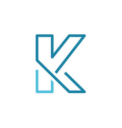 K home letter logo Royalty Free Vector Image - VectorStock