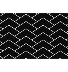 Abstract chevron pattern on black background Vector Image