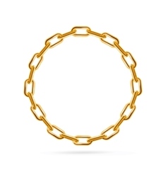 Circle chain Royalty Free Vector Image - VectorStock