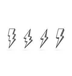 Featured image of post Simple Lighting Bolt Drawing 33 simple origami banners vector png transparent svg