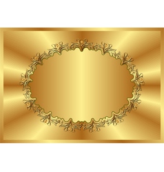 Golden background Royalty Free Vector Image - VectorStock