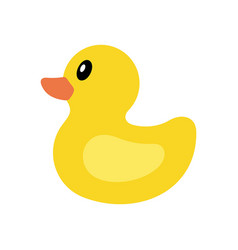 Yellow duck icon Royalty Free Vector Image - VectorStock