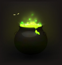 Stock witches cauldron Royalty Free Vector Image