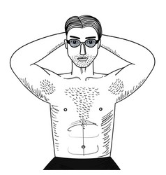 Hairy Naked Vector Images (71)