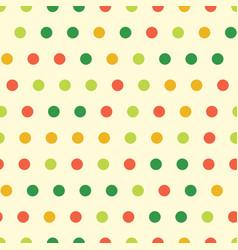 Colorful big pink red polka dots background Vector Image