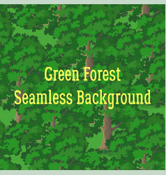 Oak trees seamless Royalty Free Vector Image - VectorStock