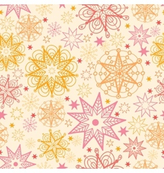 Abstract colorful stars seamless pattern Vector Image