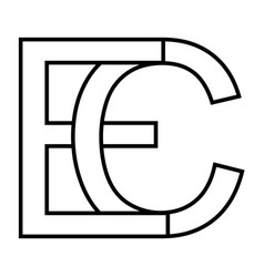 E C Logo Vector Images Over 3 000