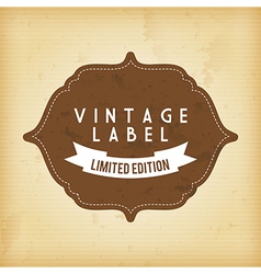 Shopping design over vintage background Royalty Free Vector