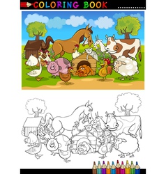 Farm animals Royalty Free Vector Image - VectorStock