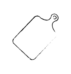 Plastic cutting board Royalty Free Vector Image