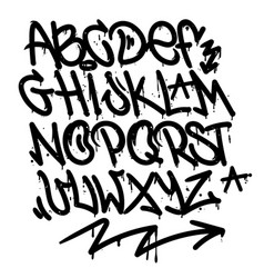 Graffiti Alphabet Vector Images Over 10 000