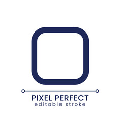 Full screen mode pixel perfect gradient linear ui Vector Image