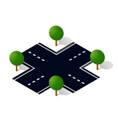 Road To Town Outside Highway Street Scenic Vector Image road-to-town-outside-highway-street-scenic-vector-image