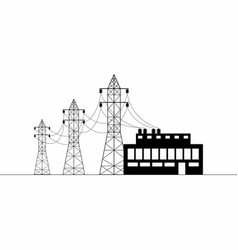 Electrical Substation Icon Vector Images (over 690)