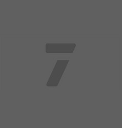 Number Seven Logo 7 Royalty Free Vector Image Vectorstock Number Seven Logo 7 Royalty Free Vector Image Vectorstock