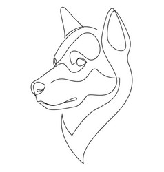 One Line Drawing Wolf Vector Images (over 110)