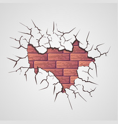 cracked wall vector images over 5 700