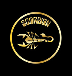 Scorpion logo Royalty Free Vector Image - VectorStock