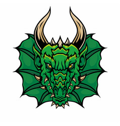 Dragon Head Royalty Free Vector Image - Vectorstock