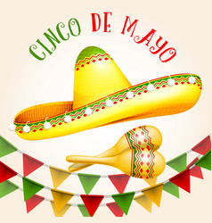 Cinco de mayo mexican holiday posters Royalty Free Vector