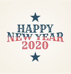 2020 happy new year insta color banner Royalty Free Vector