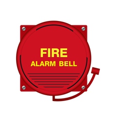 Fire Alarm Bell Royalty Free Vector Image - VectorStock