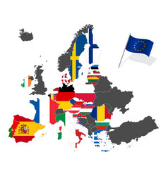 European union country flags 2014 member states eu