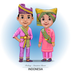 Sumatra people Royalty Free Vector Image - VectorStock