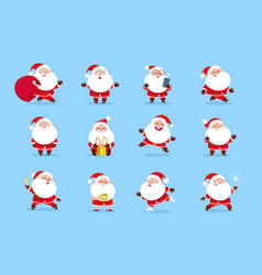 Drunk santa cartoon Royalty Free Vector Image - VectorStock