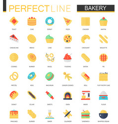 Icons dessert Royalty Free Vector Image - VectorStock