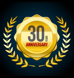35-years-anniversary-logo-template-on-dark-vector-image