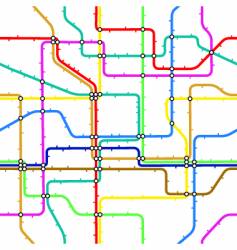 Subway tree Royalty Free Vector Image - VectorStock