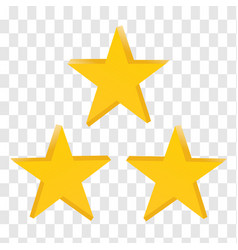 star icon yellow sign object vector image
