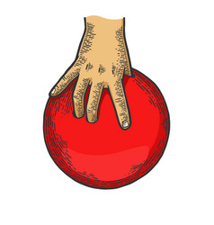 Bowling realistic style Royalty Free Vector Image