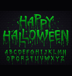 Creepy Alphabet Vector Images Over 110