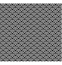 Japanese pattern asian wave background Royalty Free Vector