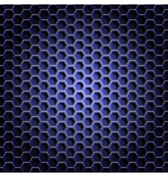 Abstract black hexagon mesh background Royalty Free Vector